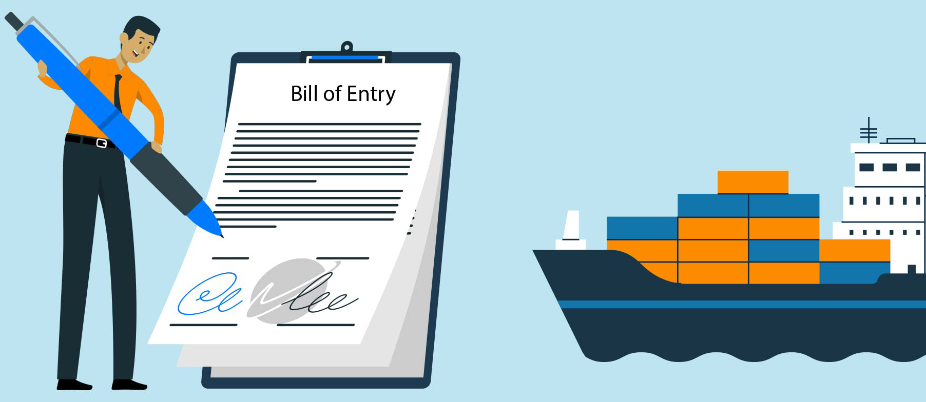 بارنامه گمرکی Bill of Entry (BOE)
