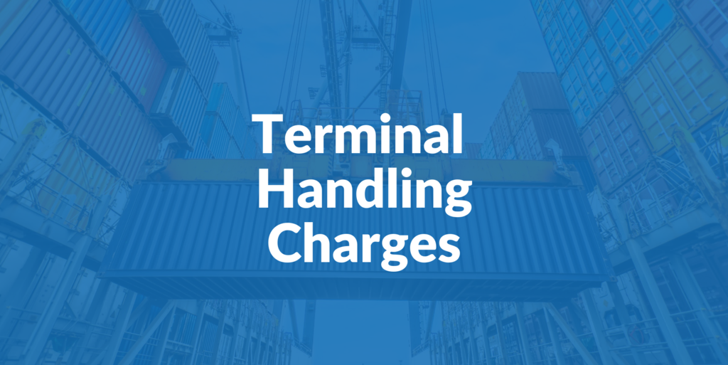 هزینه باربری ترمینال Terminal Handling Charge